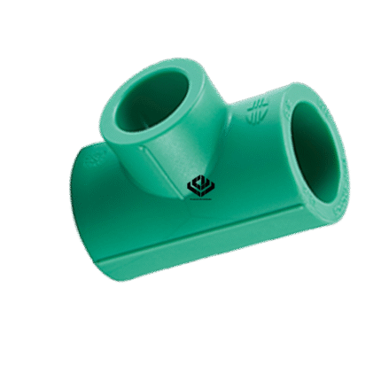 Equal Tee PPR Rucika Kelen Green 75 mm (2-1/2")