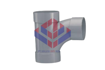 Large Radius TEE PVC Rucika AW 100*65 (4" *2-1/2")